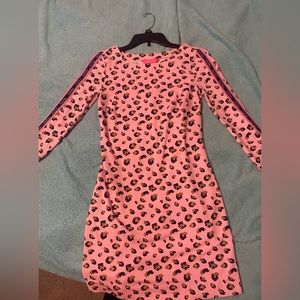 Lilly Pulitzer Seeing Spots Leopard dress XXS